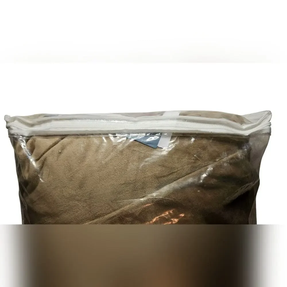 NWT H. Versailtex Brown Velvet Furniture Cover, 2 Piece, Never Used Or Opened.